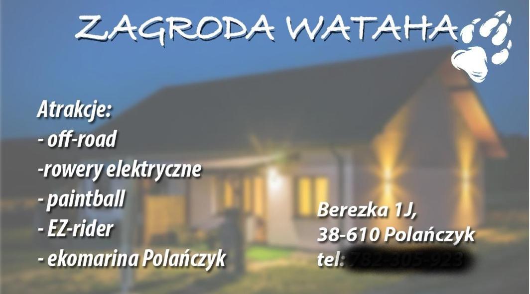 Zagroda Wataha 782 305 923 Polańczyk Buitenkant foto